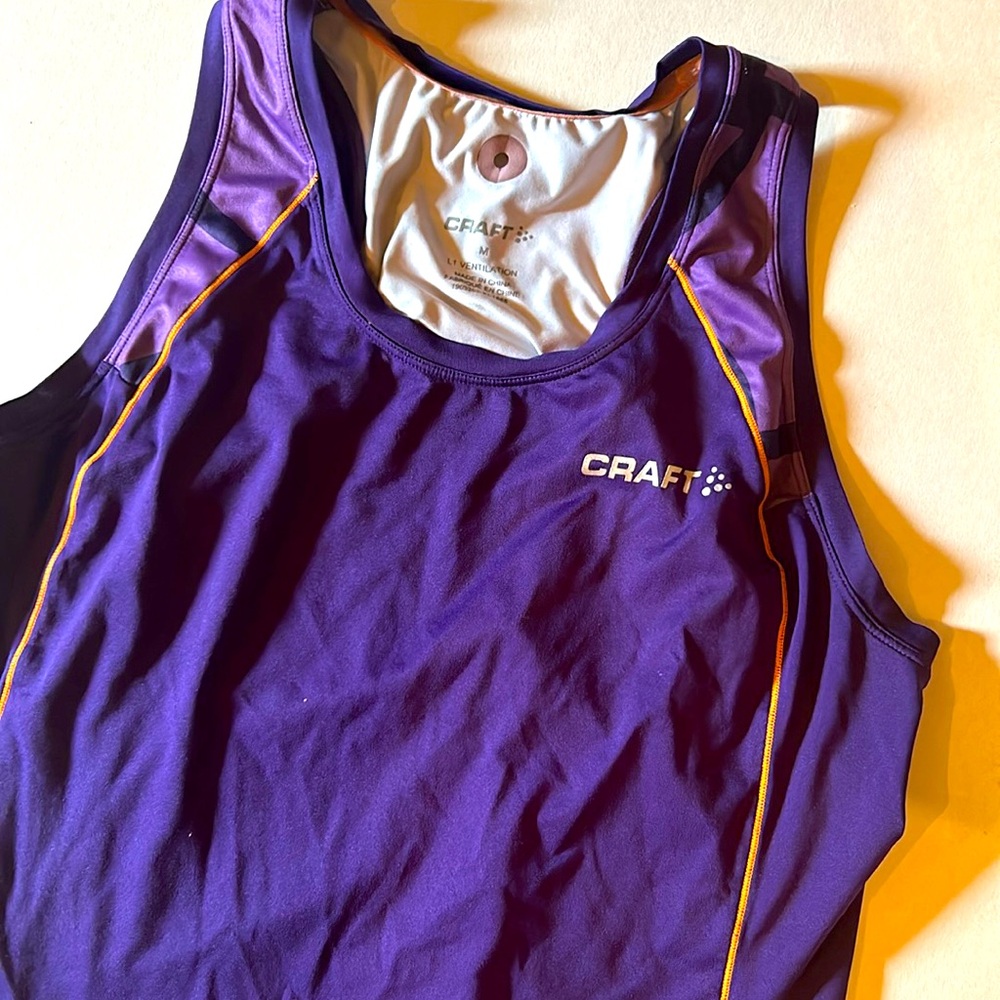 Craft running athletic tank top M